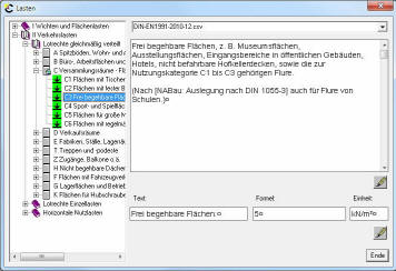 Lasten zusammenstellen