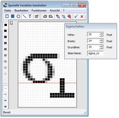Spezielle Variable bearbeiten