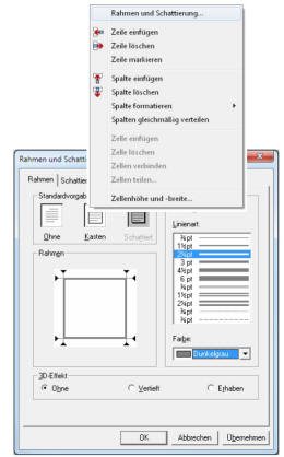 Hinweise zur Gestaltung
