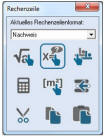 Toolbox Rechenzeile