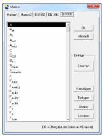 Makros und Satzvorlagen