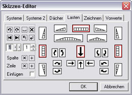 SkizzenEditor Lasten