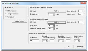Verzeichnisse einrichten